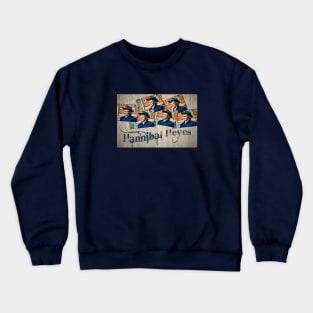 Hannibal Heyes collage Crewneck Sweatshirt